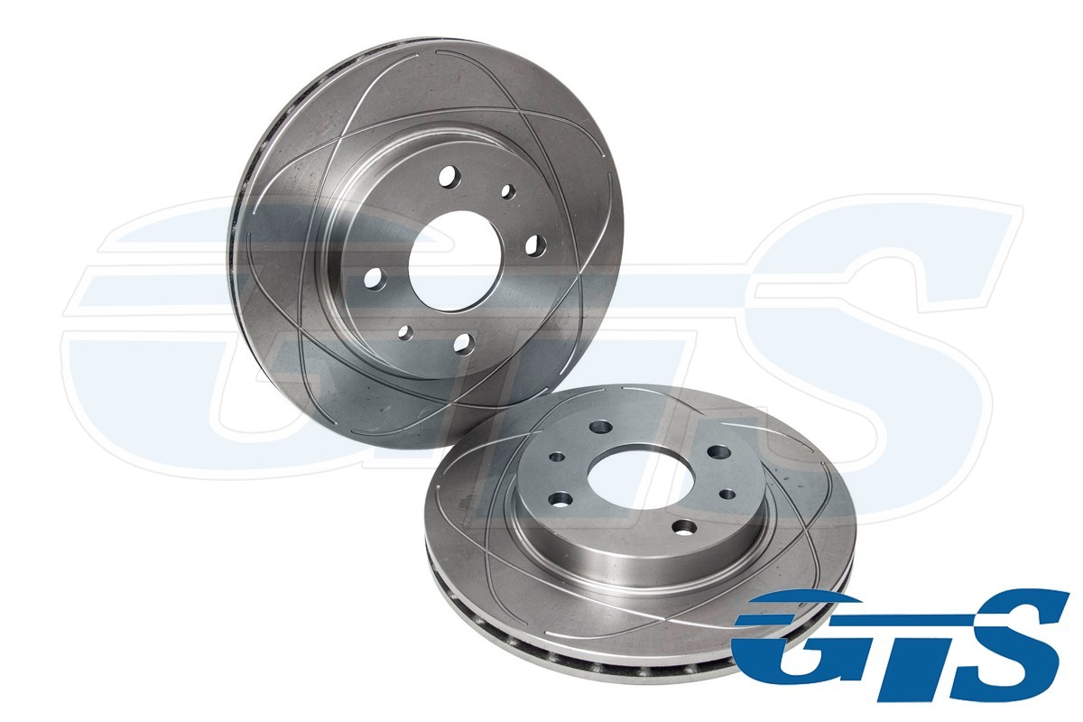 Диски переднего тормоза ALNAS для а/м ВАЗ 2110-11, Спорт, насечки, (2110-3501070-03)