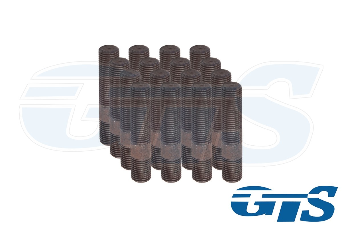 Шпильки колёсные 16 шт GTS, 30ХГСА, термическая обработка, М12 х 1,25 L 60mm