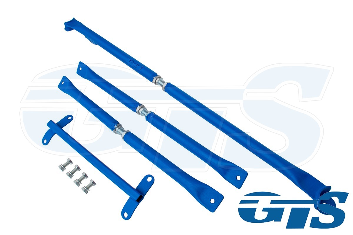 Усилитель задних стоек Х-образный "GTS" для а/м ВАЗ 2111-12, Приора 2171-72 (регулируемый)