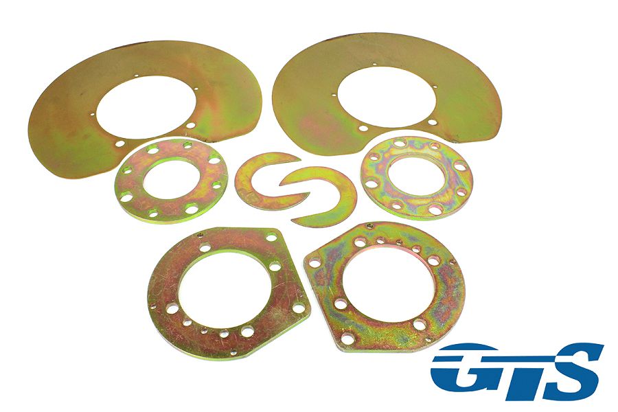 Комплект шайб GTS для установки задних дисковых тормозов (полный) для а/м ВАЗ 2101-07