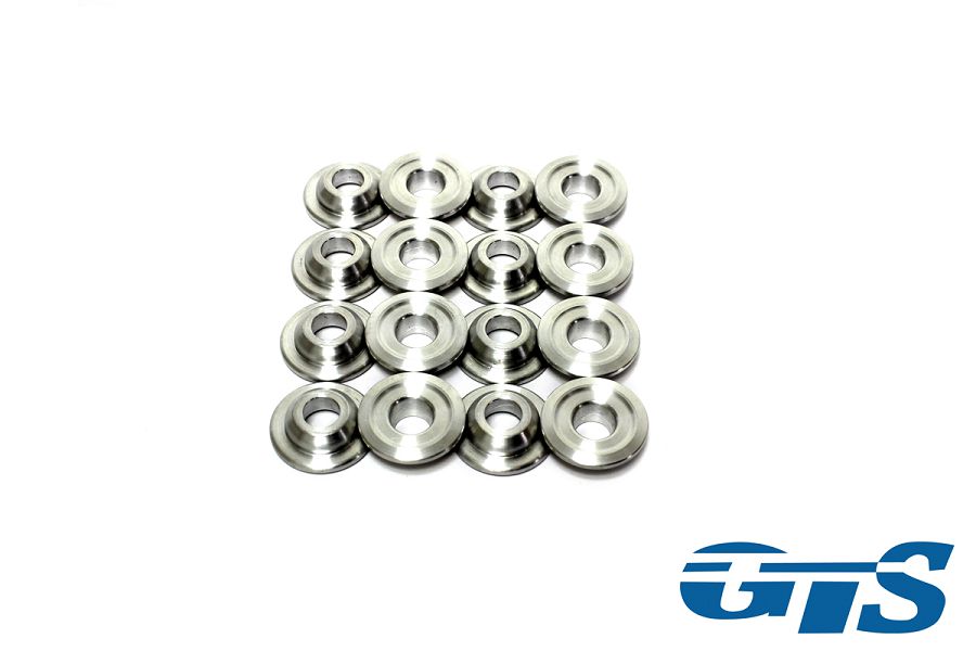 Тарелки клапана GTS для а/м ВАЗ 2110-12 16V (алюминий Д16Т) облегченные без роспуска (16 шт.)