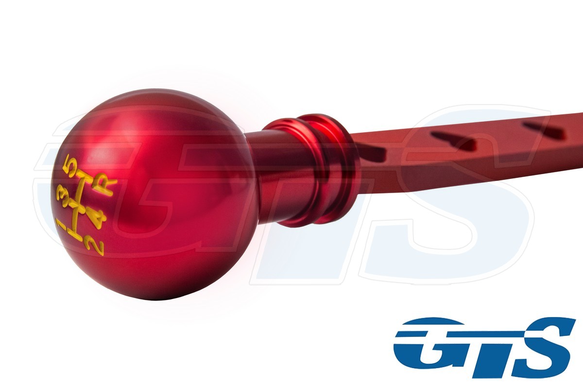 Рычаг КПП удлиненный GTS ''Limited edition RED'' для а/м ВАЗ 2101-07, Нива (Масть Черви) 