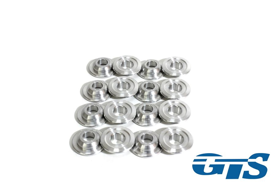 Тарелки клапана GTS для а/м ВАЗ 2110-12 16V (алюминий Д16Т) облегченные с роспуском 1мм (16 шт.)