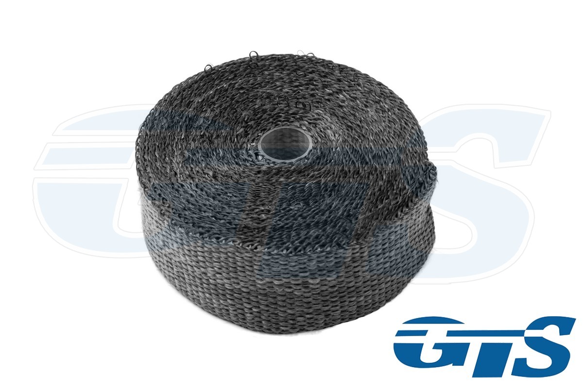 Термолента серая 2 мм х 50 мм 10м cтекловолокно