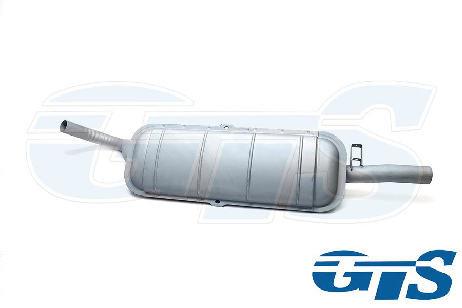 Глушитель основной "TG" 2 кож. для а/м ВАЗ 2106 (2106-1201005)