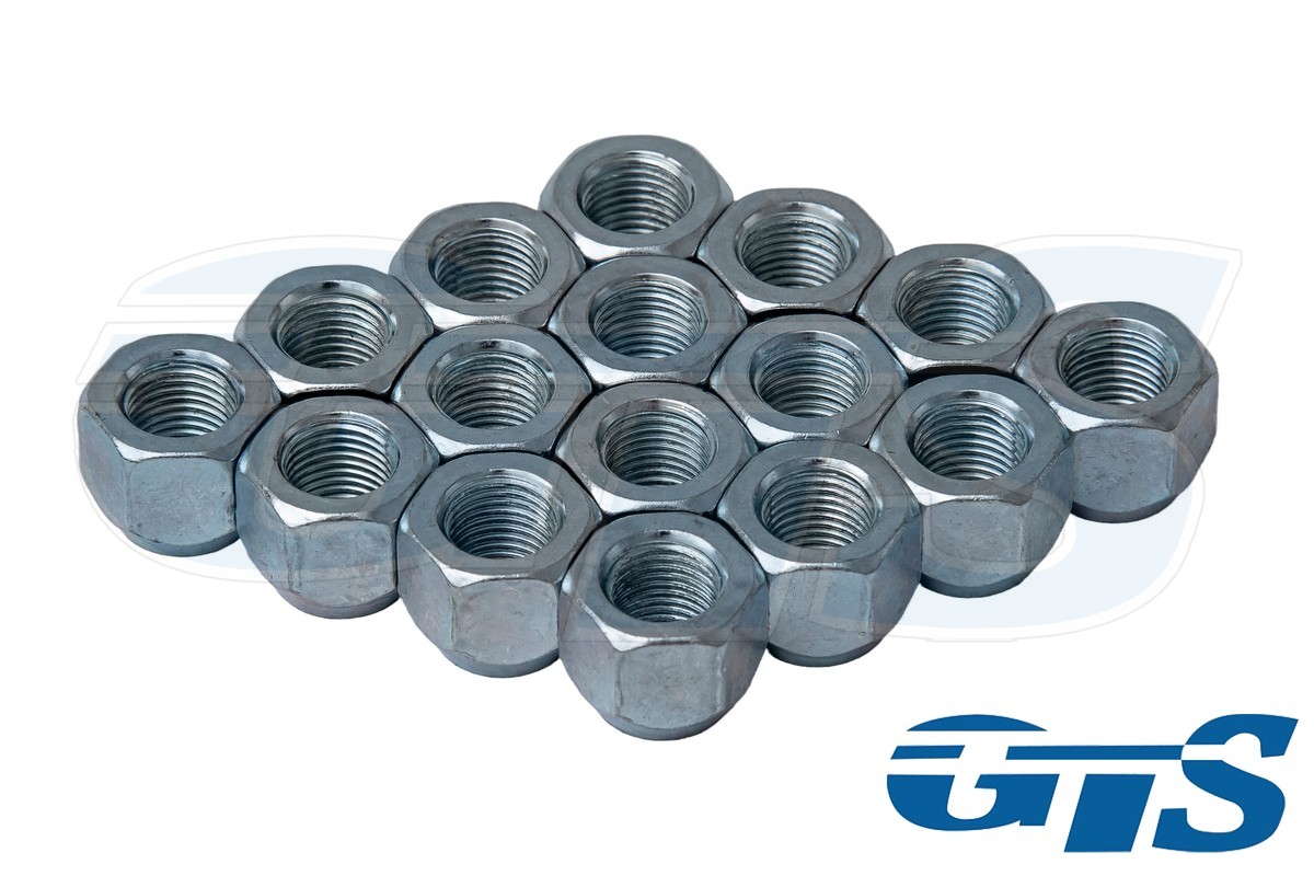 Гайки колёсные конусные, открытые М12х1,25, высота 16 мм (ком 16шт)