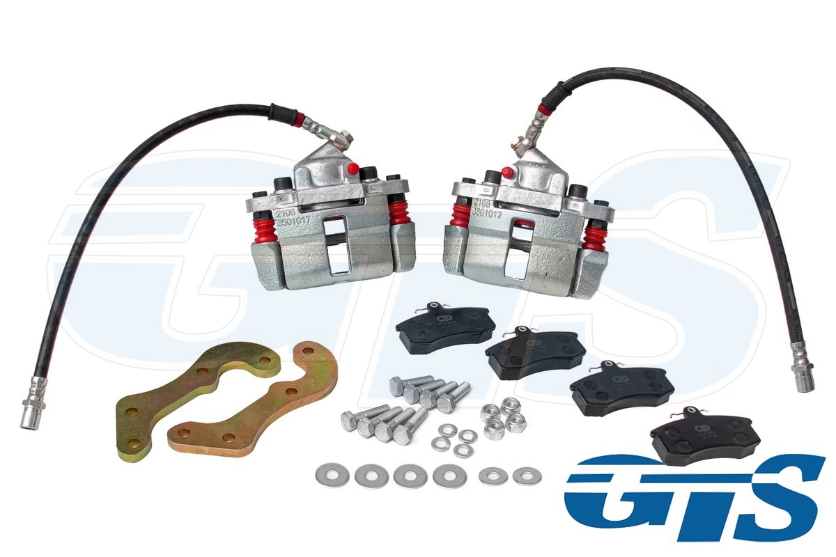 Комплект передних тормозов GTS для а/м ВАЗ 2121-2123 суппорт ВАЗ 2108 (без дисков)